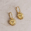 Sun Gold Hoops - R0701E/19 - Uneeka