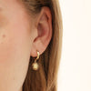Sunburst and Star Charm Huggie Hoops - 61587 - Uneeka