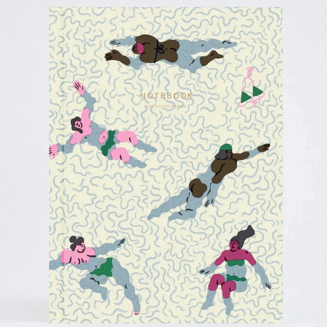 Swimmers Lay Flat Notebook* - NBK123 LF - Uneeka