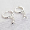 T - Rex Dinosaur Huggie Hoop Earrings - 38512 - Uneeka
