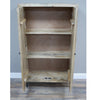 Tall Mango Wood Circle Carved Detail Cabinet - 9723 - Uneeka