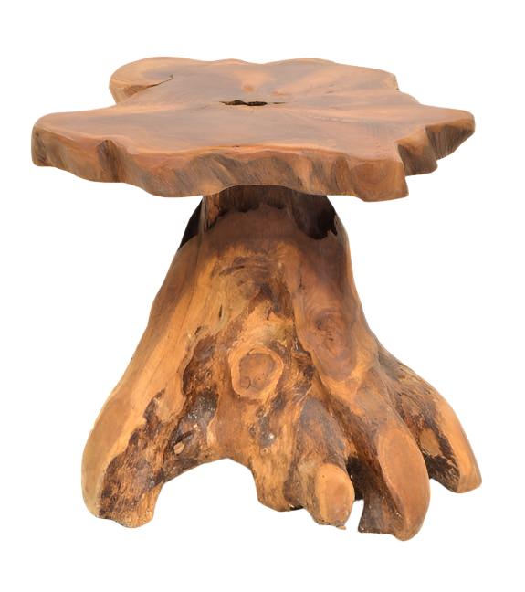 Teak Root Side Table - IS03 - Uneeka