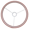 Terracotta Linen Cylinder Lampshade - 2220826 - Uneeka