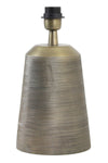 Textured Antique Bronze Metal Lamp Base - 8197318 - Uneeka