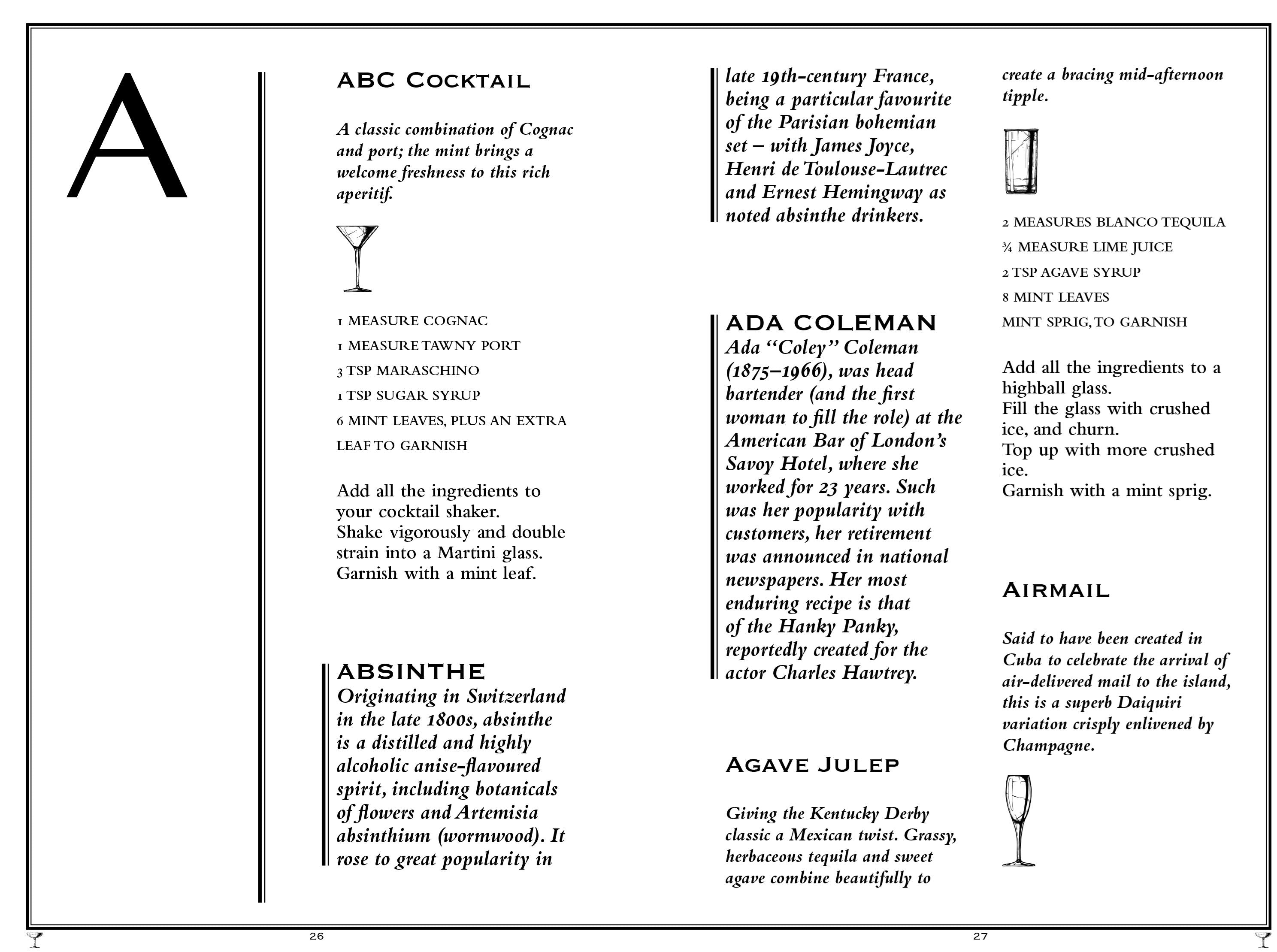 The Cocktail Bible Book - B036084 - Uneeka
