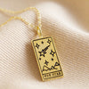 The Star' Tarot Card Pendant Necklace - 38615 - Uneeka