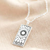 The Sun' Tarot Card Pendant Necklace - 46658 - Uneeka