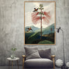 The Tree Of Flowers Flora Framed Art Print - BFG 50x70 9604 - Uneeka