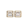 Tiny Antique Brass Standing Danta Frame - TD0301 - Uneeka
