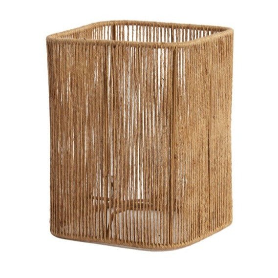 Tossa Square Jute Lampshade - 4620908 - Uneeka