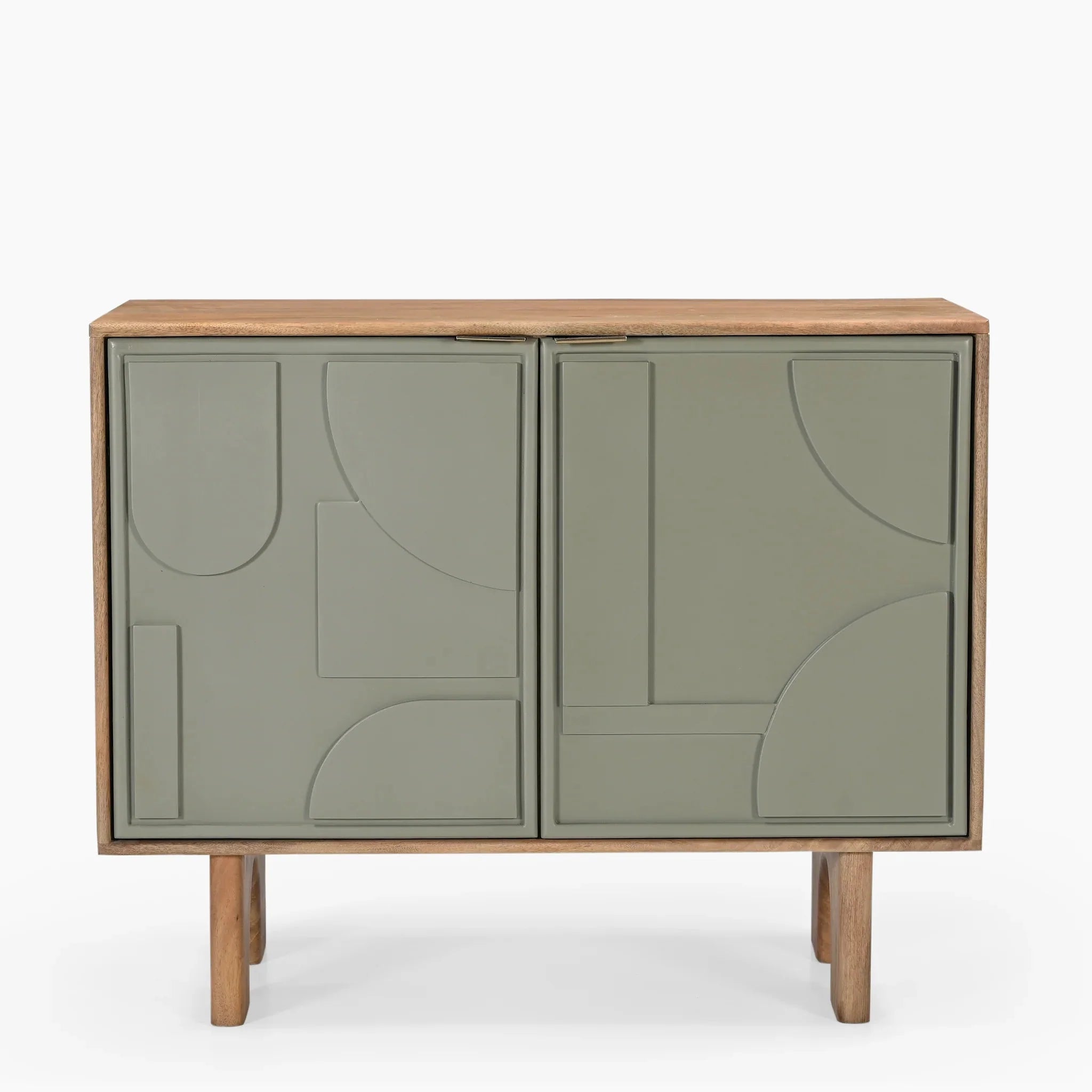 Two Door Abstract Sideboard Cabinet - TRCB00012A - Uneeka