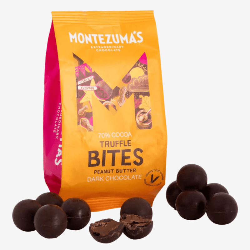 Vegan Dark Chocolate Peanut Butter Truffle Bites - MZ1570 - Uneeka