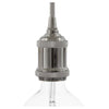 Vintage Aluminium E27 Lamp Holder Kit - KBL27ALCR - Uneeka
