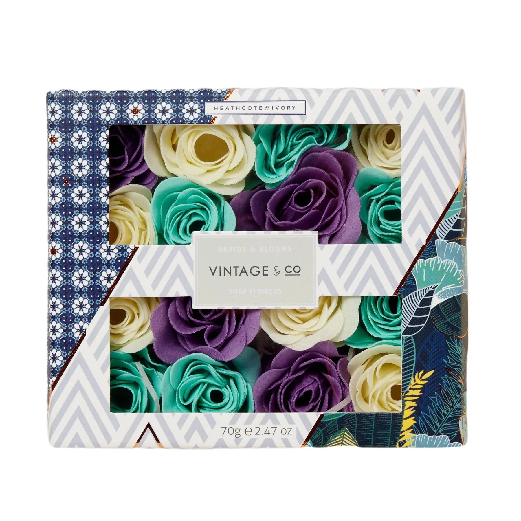 Vintage & Co. Braids and Blooms Soap Flowers - FG5813 - Uneeka