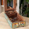 Vintage Hand Painted Mirror Jewellery Box - MRBOX1 - Uneeka