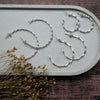 Wavy Style Stud Hoops - HOOP017 - Uneeka