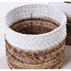 White Topped Basket* - KP014S - Uneeka
