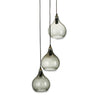 Ziva Recycled Green Glass Pendant Cluster - ZL0101 - Uneeka
